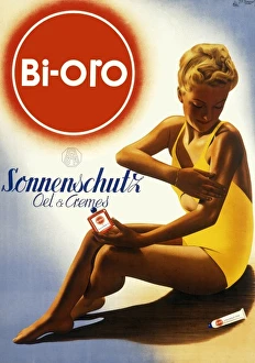 Adverts Gallery: Bi oro advertising poster