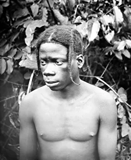 Bianzi tribesman, Africa