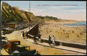 Biarritz / Beach 1920S?