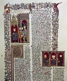 Vasco Gallery: Bible of Alba or Arragel. 1422 - 1430. Castilian