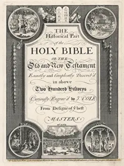Frontis Piece Prints: Bible Page / Cole