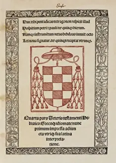 Diego Prints: Biblia Pol&#xd9ecota Complutense (The Complutensian