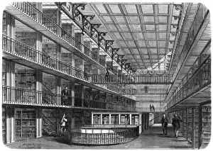 Nationale Prints: The Bibliotheque Imperiale (now Nationale), Paris