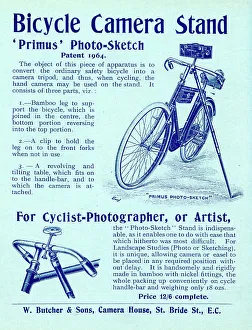 Bicycle Camera Stand for Cyclist Photographers