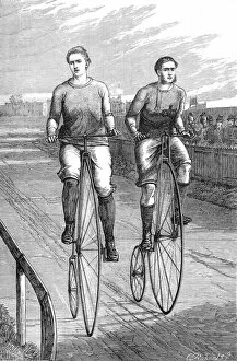 Bicycle Race at Lillie Bridge, 1875