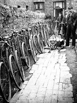 Dealer Prints: Bicycle seller dealer