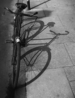 Paving Collection: Bicycle and shadows