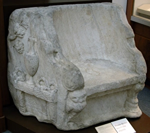 The Biel Throne. Marble. 140-143 AD The Biel Throne. Marble. 140-143 AD