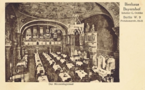 Images Dated 11th June 2015: Bierhaus Bayernhof, Berlin, c. 1910