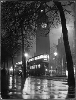 Westminster Collection: Big Ben and London Tram