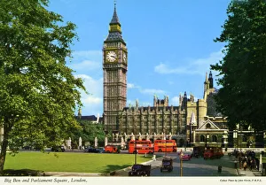 Images Dated 29th May 2019: Big Ben and Parliament Square
