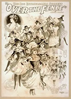 Extravaganza Prints: The big extravaganza success, Over the fence by Owen Davis