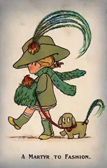 Muff Prints: Big Hat - A Martyr to fashion