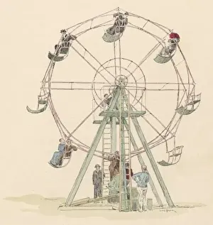 Cirque Prints: Big Wheel / Le Cirque