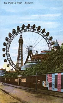 The Big Wheel and Tower, Blackpool, Lancashire