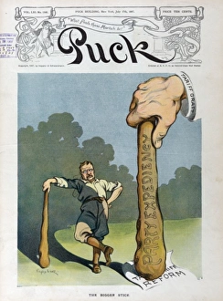 The bigger stick The bigger stick