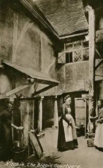 The Biggin Courtyard, Hitchin, Hertfordshire