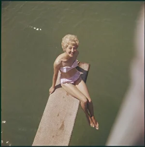 Gingham Gallery: Bikini & Diving Board