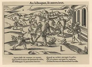 Bilboquet and other games - including skittles