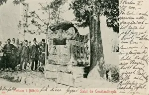 Market Place Prints: Bilecik Fountain - Roman Sarcophagus
