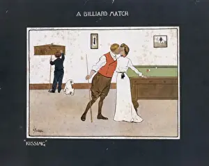 Recording Prints: A Billiard Match