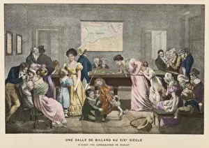 Billiard Room. France. C19
