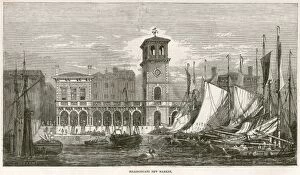 Along Side Collection: Billingsgate Fish Market, London, 1852