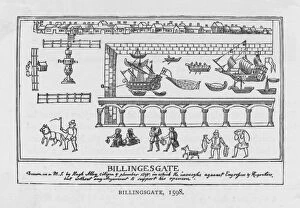 Markets Collection: Billingsgate Market 1598