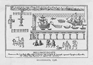 Markets Collection: Billingsgate Market 1598