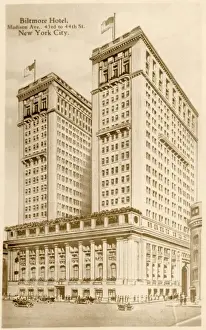 Madison Prints: Biltmore Hotel, New York