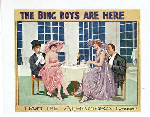 Images Dated 6th October 2016: The Bing Boys Are Here at The Alhambra