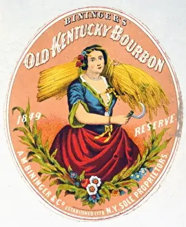 Proprietors Prints: Biningers Old Kentucky Bourbon, AM Bininger & Co. NY sole