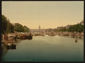 Amstel Gallery: The Binnen Amstel (inner Amstel), Amsterdam, Holland