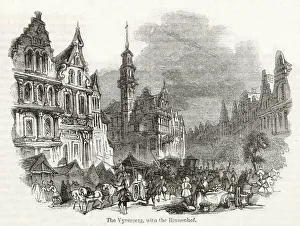 Images Dated 24th December 2019: Binnenhof and Vyverberg Square, The Hague, Netherlands