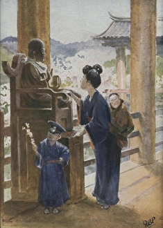 Images Dated 8th August 2011: Binzeru, The Japanese God of Healing