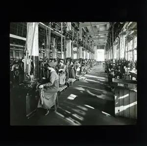 Biplane - Aircraft Factory, Thought to be at Coventry, Warwi