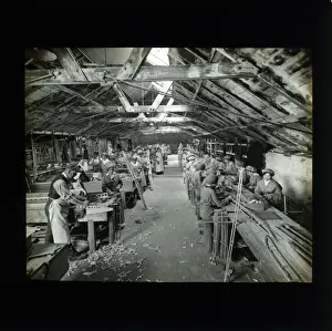 Biplane - Aircraft Factory, Thought to be at Coventry, Warwi