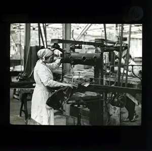 Biplane - Aircraft Factory, Thought to be at Coventry, Warwi