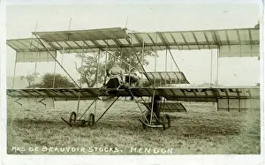 Underside Prints: Biplane - First Aerial Post from Hendon to Windsor, Hendon