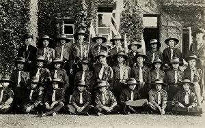 Birchington Girl Guide Troop at Quex Park June 1920
