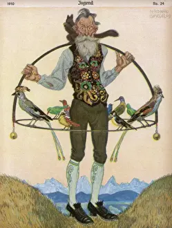 Encounters Prints: Bird-Catcher