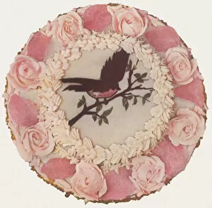 Alighting Gallery: Bird and Roses Cake Date: 1935