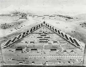 Birds eye view of Lincoln U. S. General Hospital, Washington