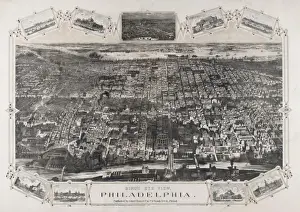 Birds eye view, Philadelphia