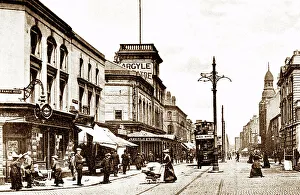Argyle Prints: Birkenhead Argyle Street early 1900s