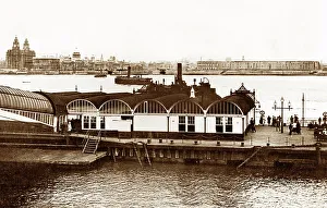 Terminal Prints: Birkenhead Ferry early 1900s