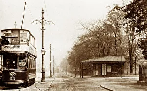 Birkenhead Prints: Birkenhead Park Road North early 1900s