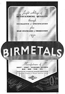 Birmetals For Extruded, Drawn & Coated Aluminium