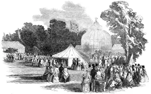 Commissioners Prints: Birmingham Botanic garden, 1851