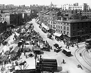 Birmingham Bull Ring in the 1920s